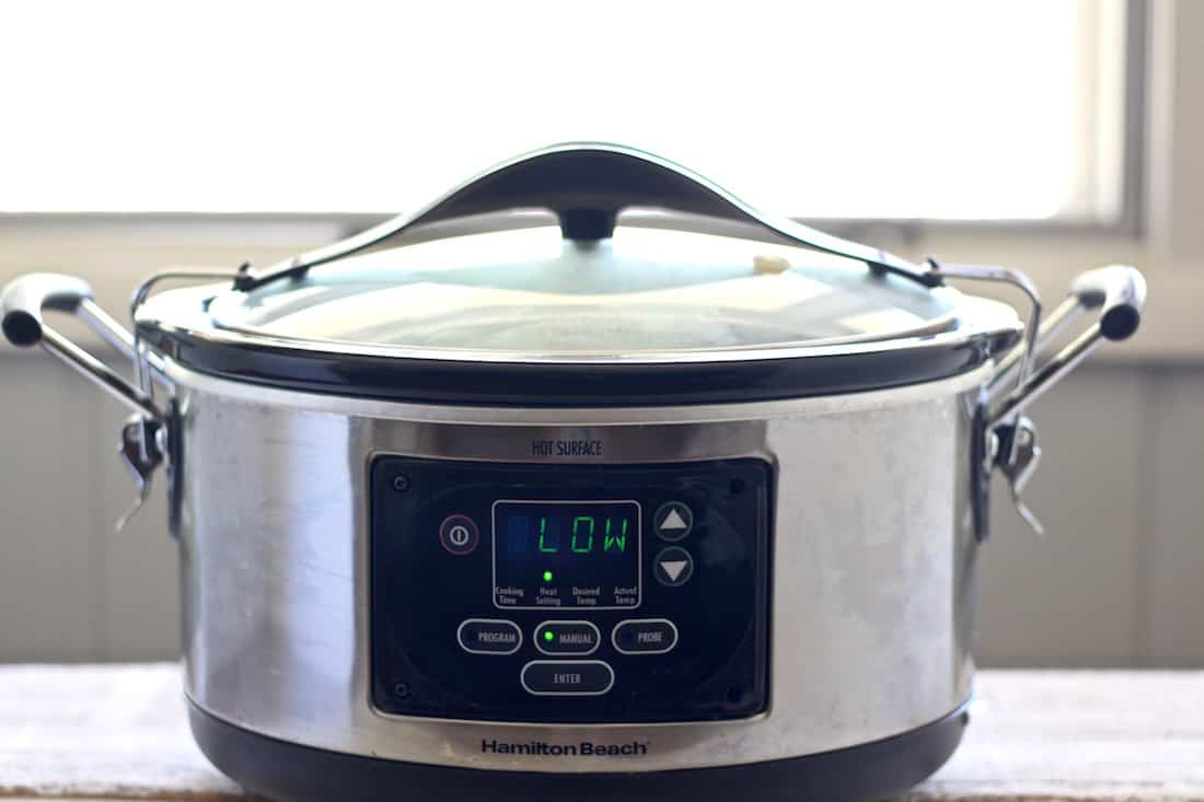 Keep Drinks Hot with a Slow Cooker
