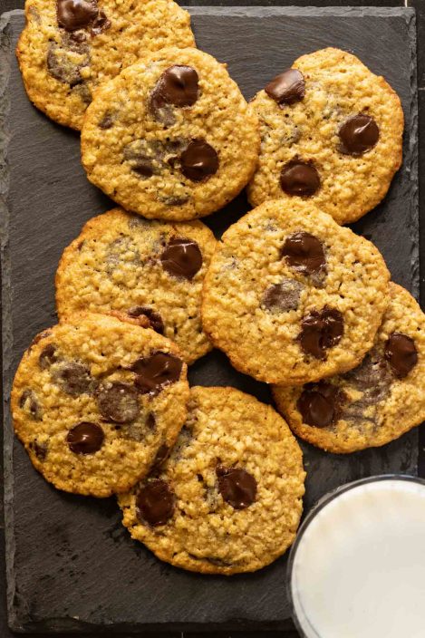 Small Batch Oatmeal Chocolate Chip Cookies - Bessie Bakes