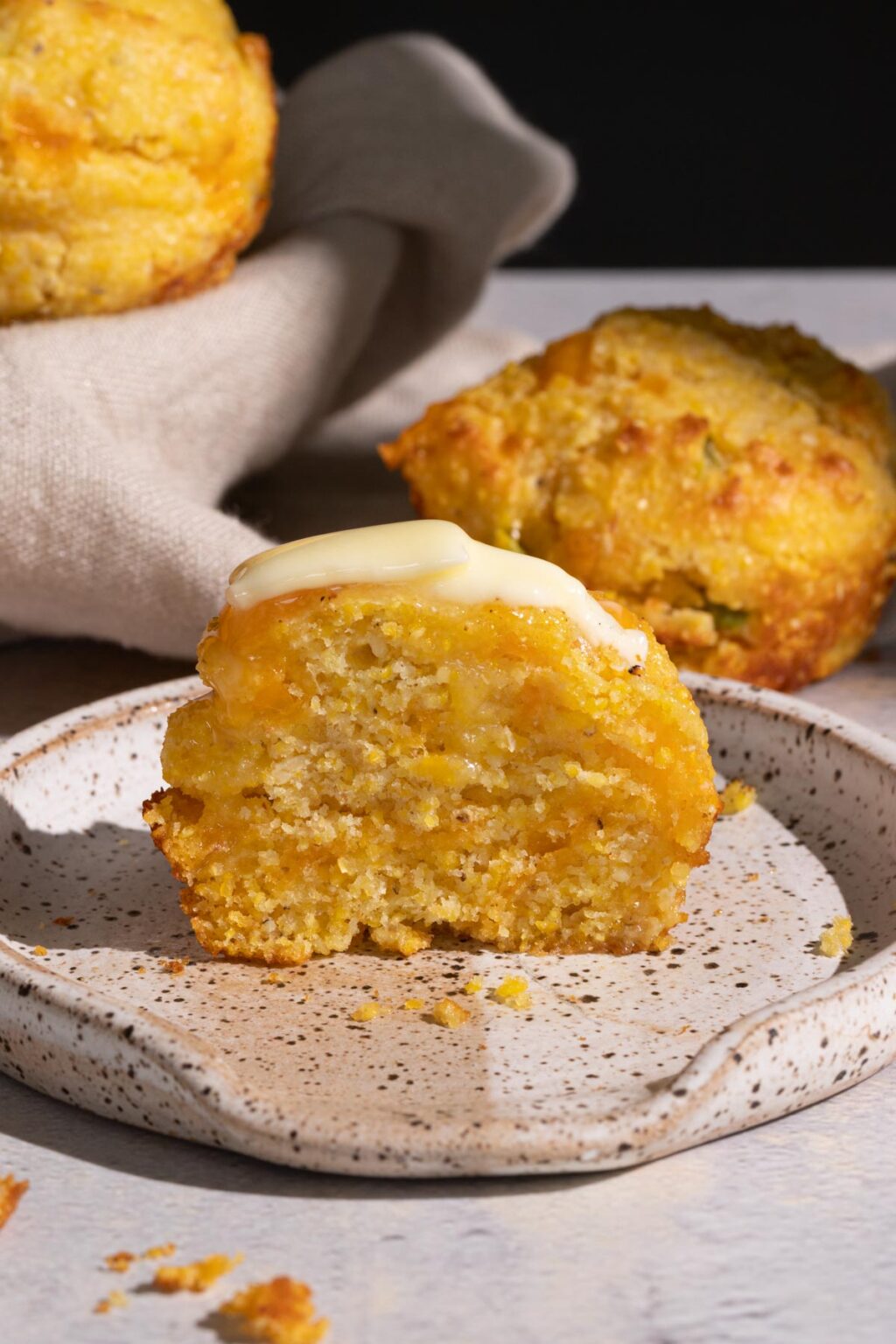 Jalapeno Cheddar Cornbread - Bessie Bakes