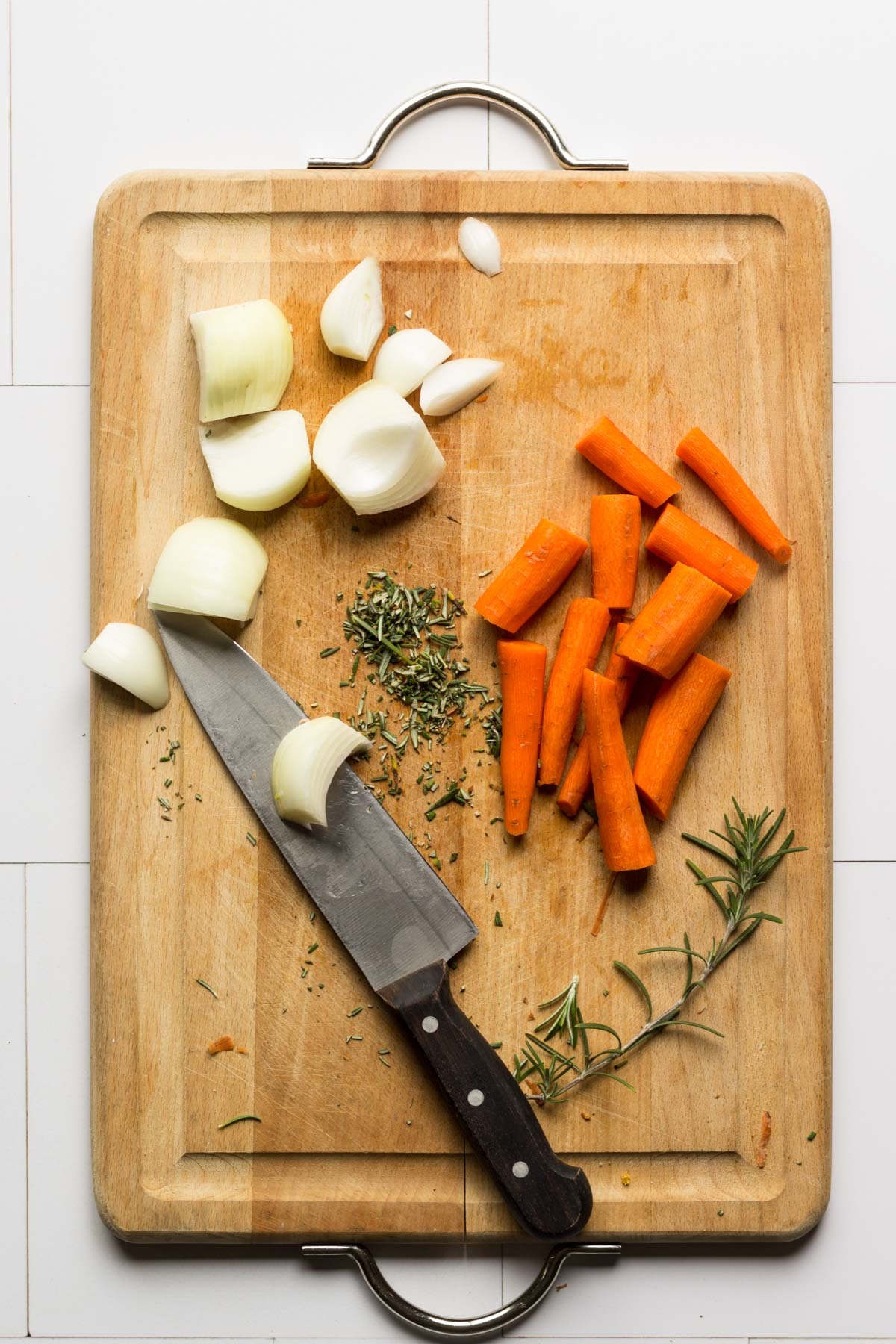 Inky Chicken Chopping Board